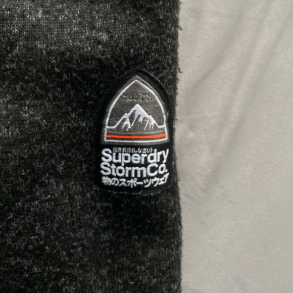 SOLD Superdry Storm Hybrid Zip Hoodie - Picture 8 of 11